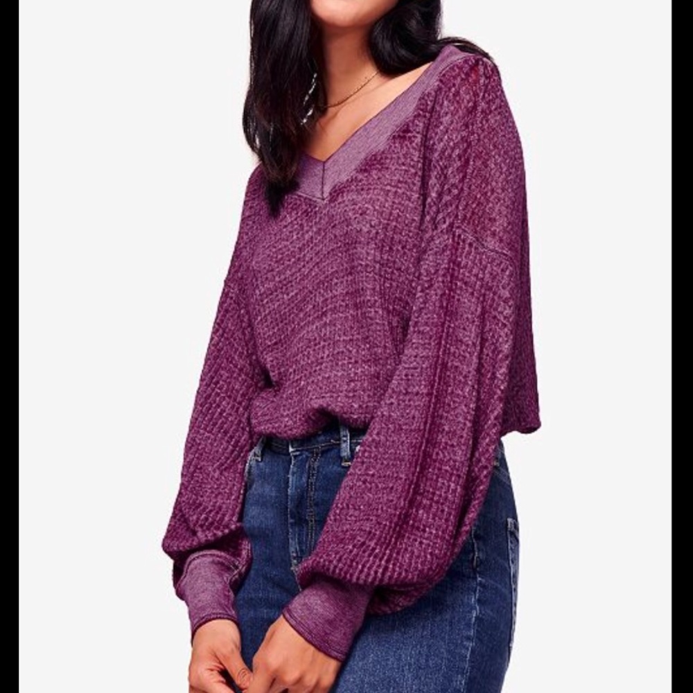 Free People South Side Thermal Top